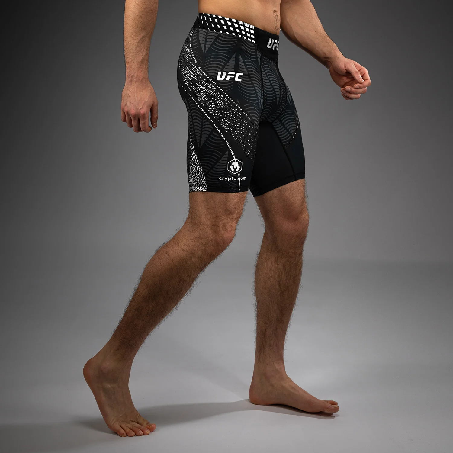 Men’s UFC Zenith by Venum Black Authentic Fight Night Vale Tudo Short - Image 2