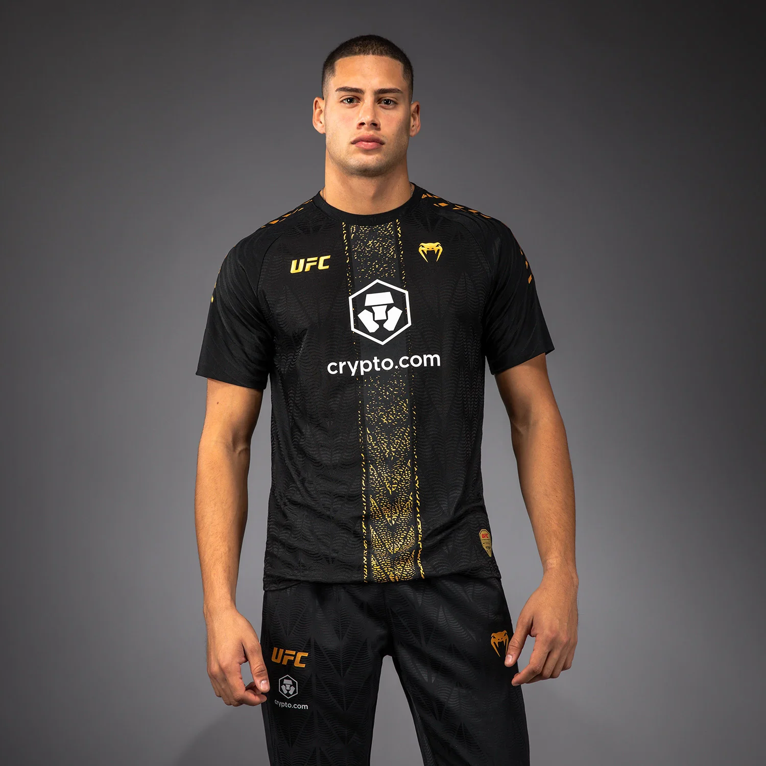 Men's UFC Zenith by Venum Champion Authentic Fight Night Walkout Jersey