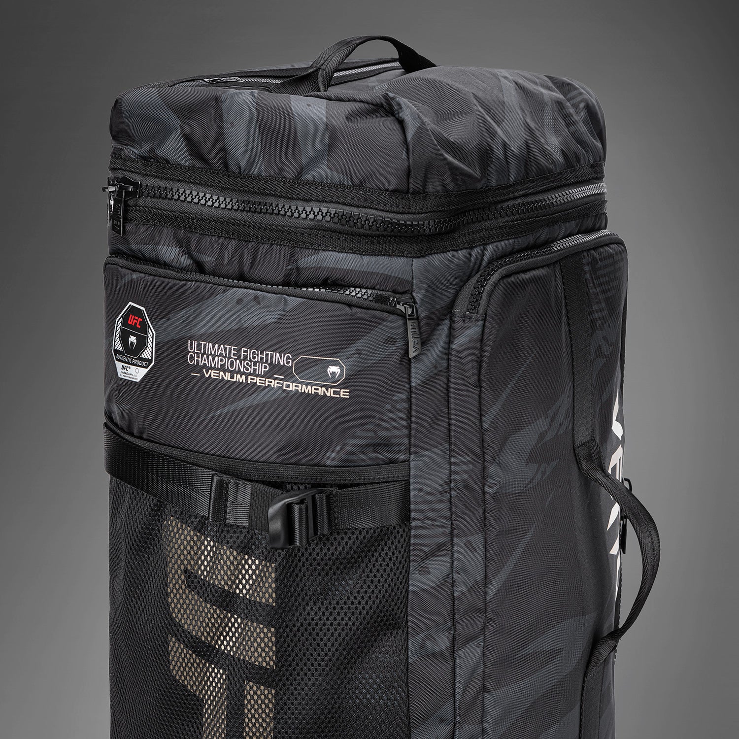 UFC Adrenaline by Venum Fight Week Duffle Bag - Urban Camo - Image 8