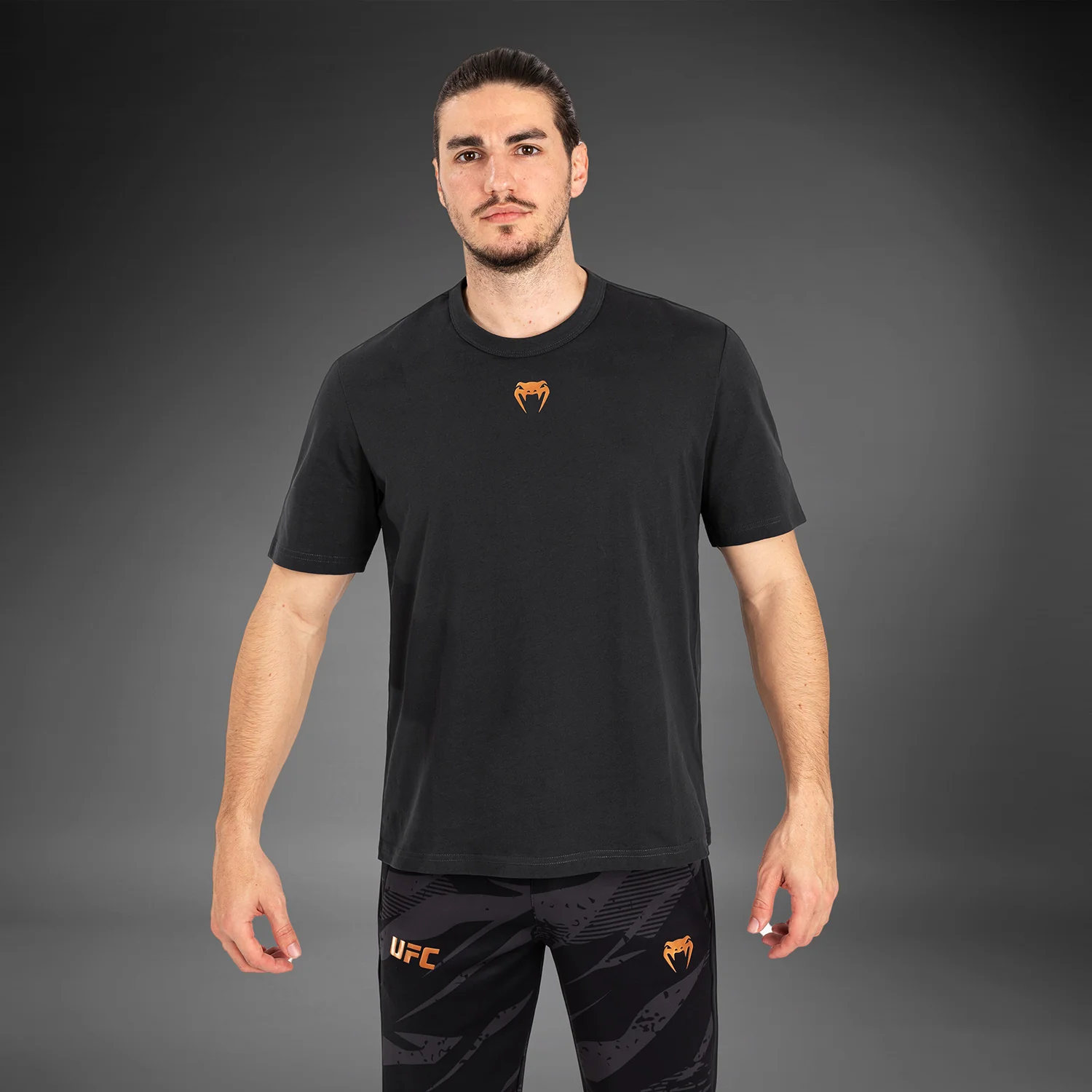 UFC Adrenaline by Venum Fight Week Men’s Short Sleeve T-shirt - Charcoal Grey - Image 7