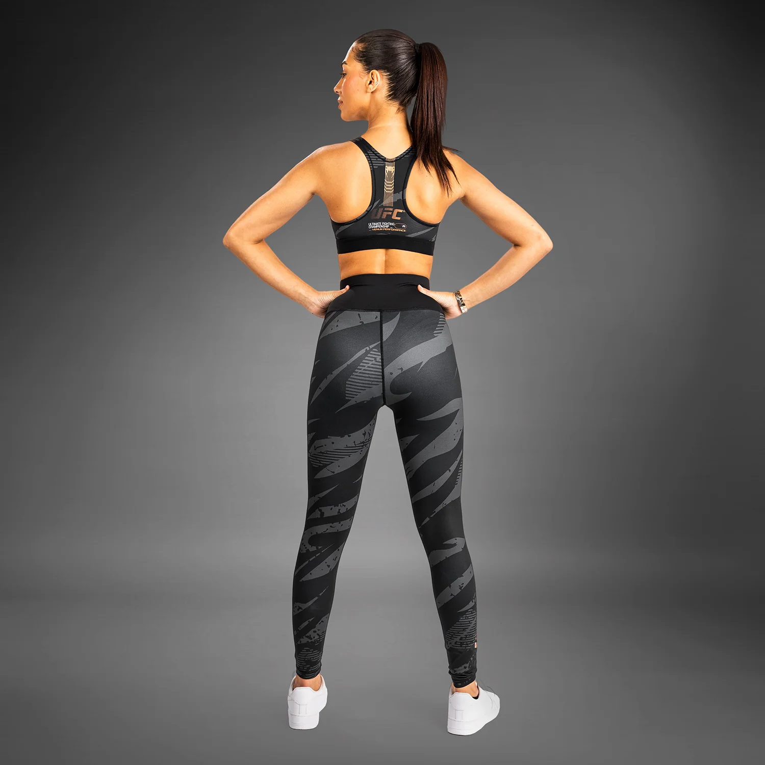 UFC Adrenaline by Venum Fight Week Women’s Performance Tight - Urban Camo - Image 6
