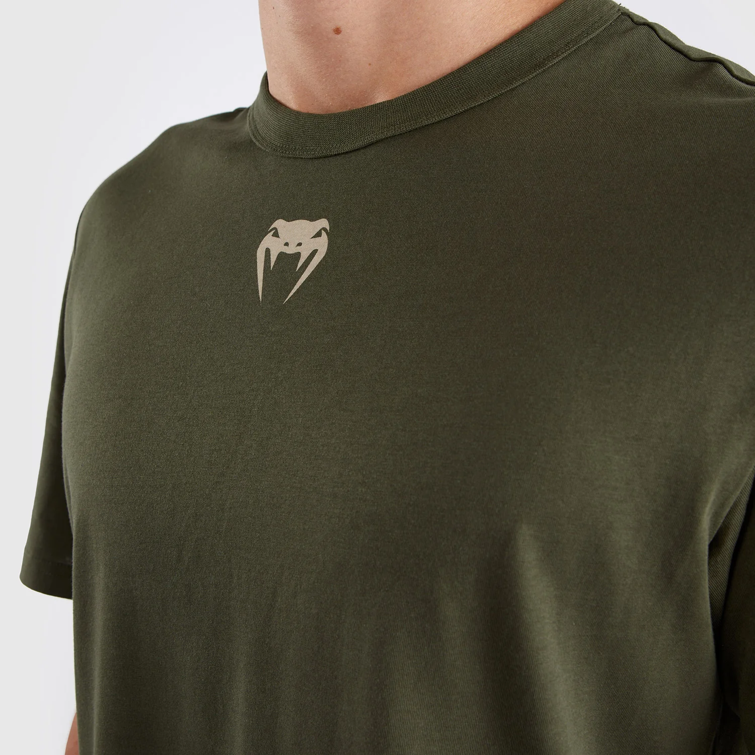 UFC Adrenaline by Venum Fight Week Men’s Short-sleeve T-shirt - Khaki - Image 7