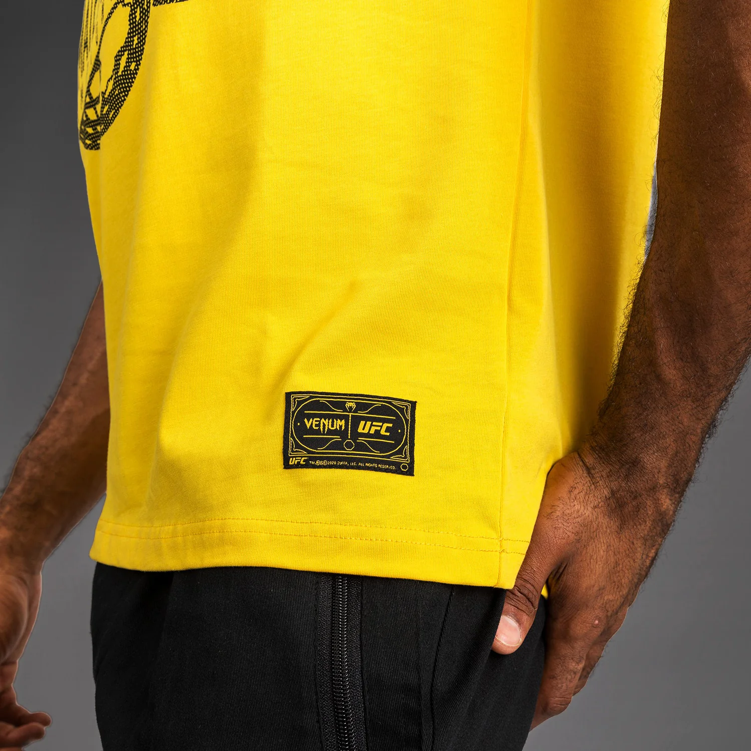 UFC by Venum Ulti-Man T-Shirt - Yellow - Image 5