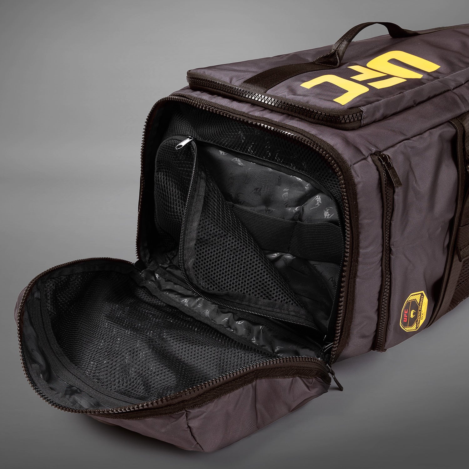 UFC Fusion by Venum Fight Week Duffle Bag - Earthen Brown - Image 8