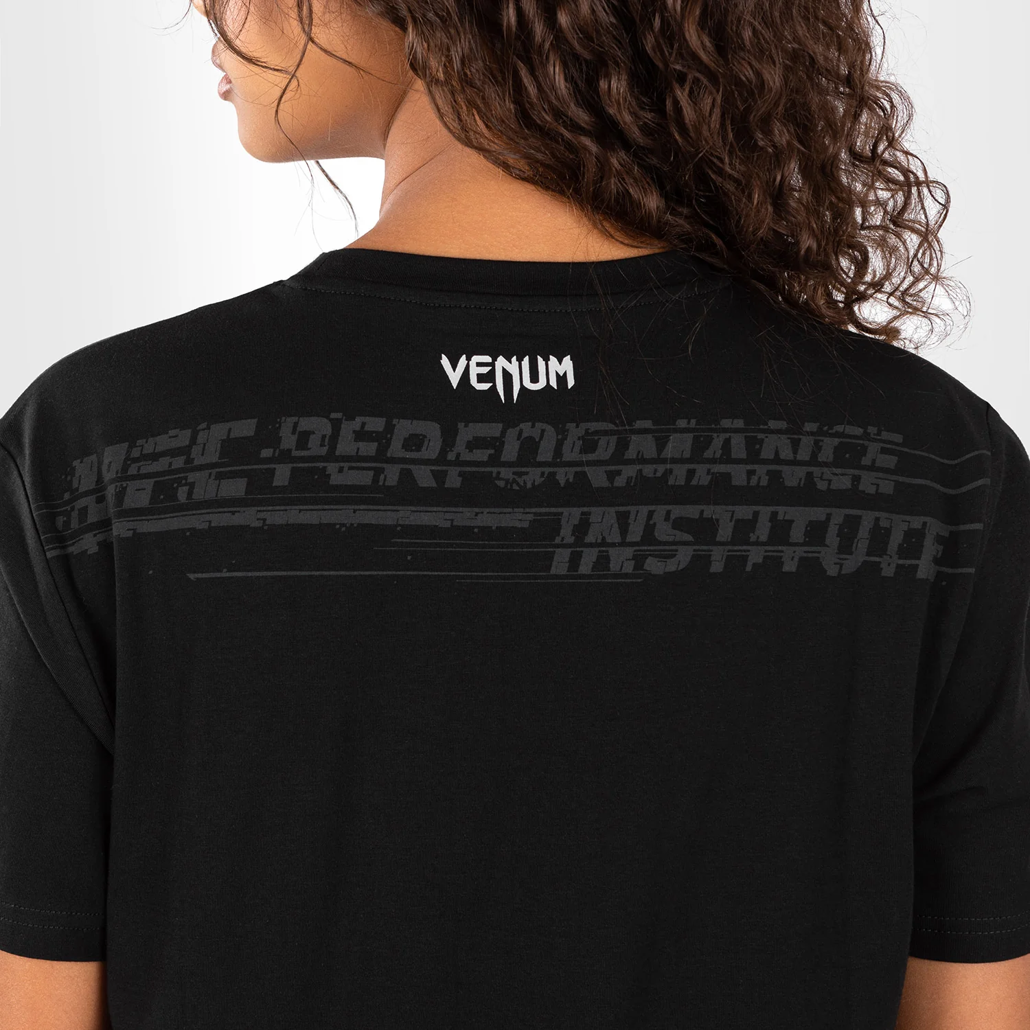 UFC Venum Performance Institute 2.0 Women’s T-Shirt - Black/Red - Image 2