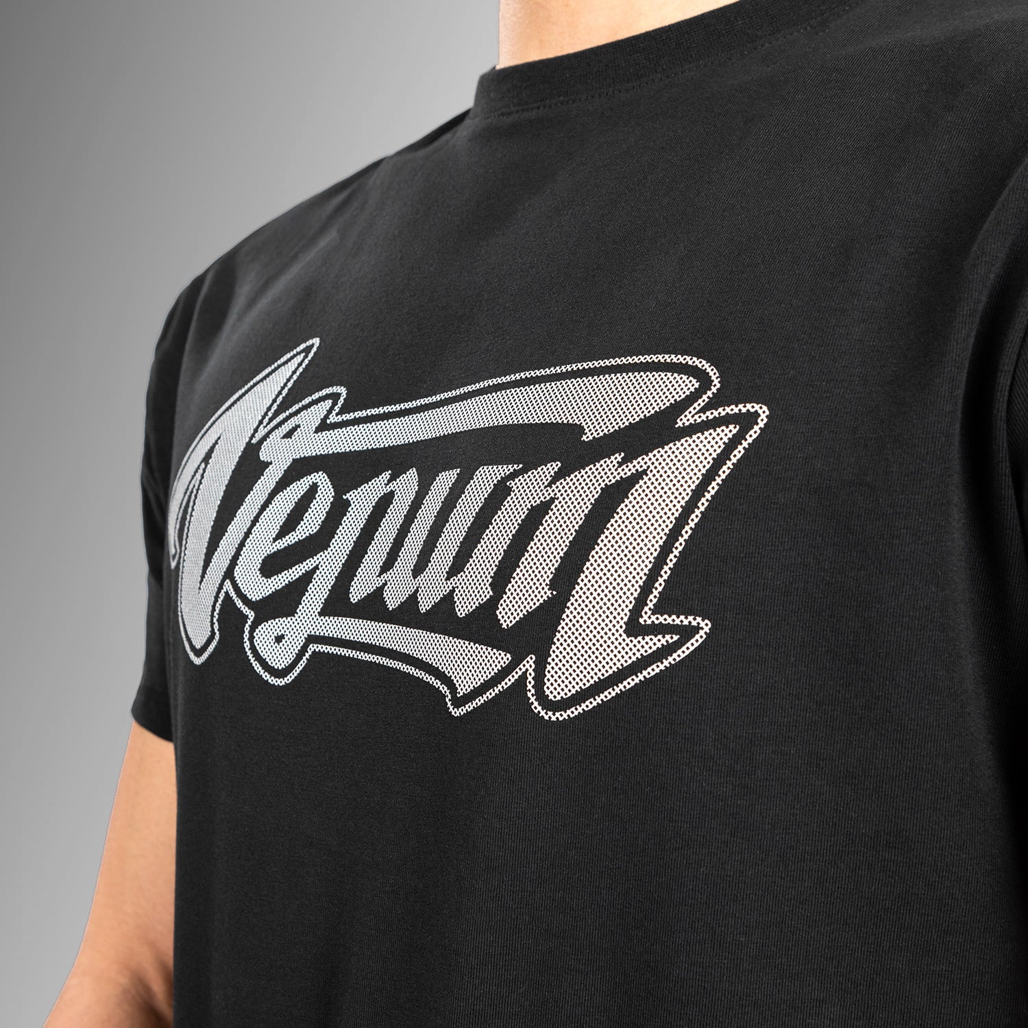 Venum Absolute 2.0 T-shirt - Adjusted Fit - Black/Silver - Image 5