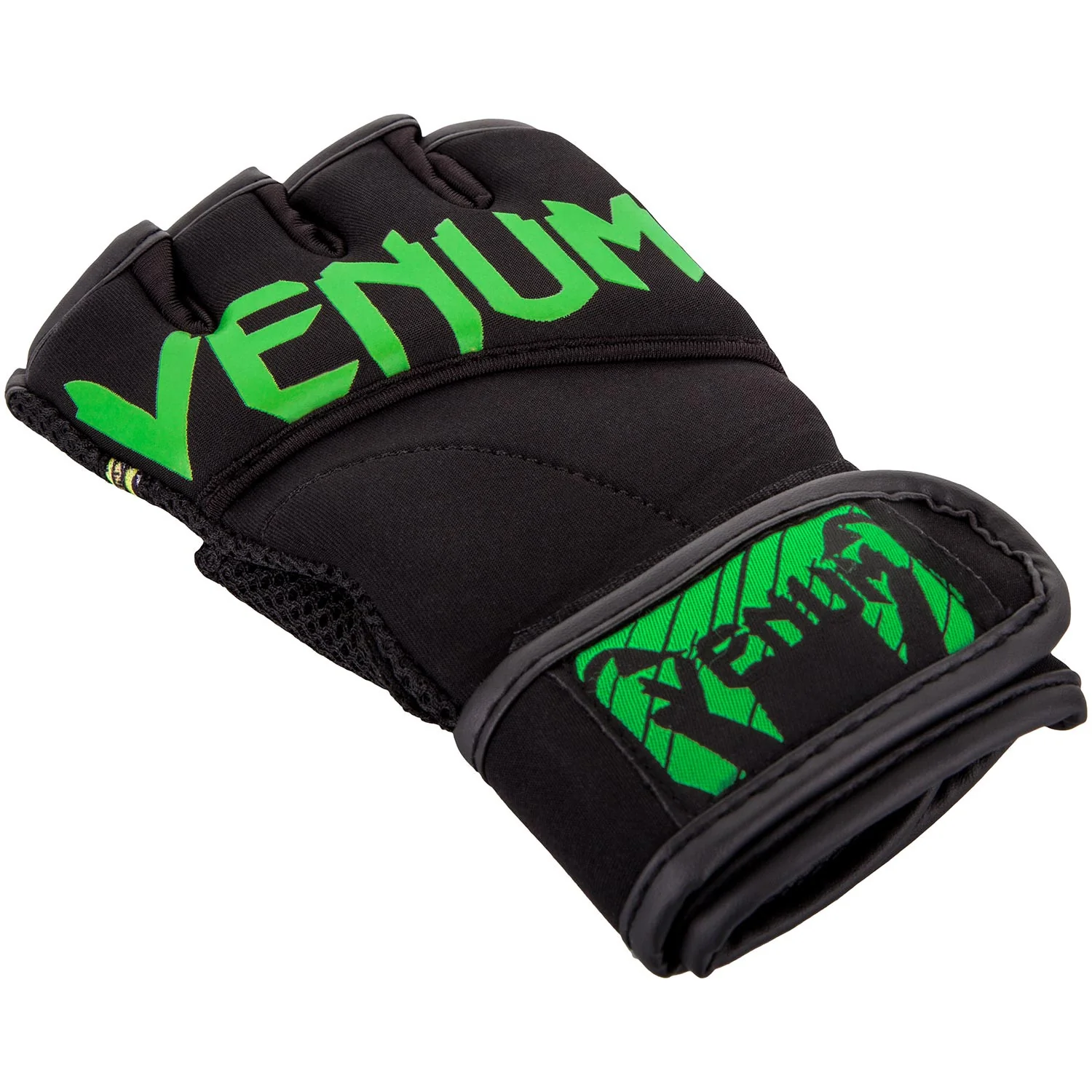Venum Aero Body Fitness Gloves - Black/Neo Yellow - Image 6