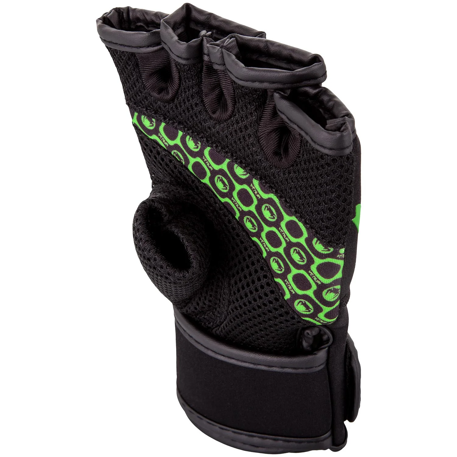 Venum Aero Body Fitness Gloves - Black/Neo Yellow - Image 7