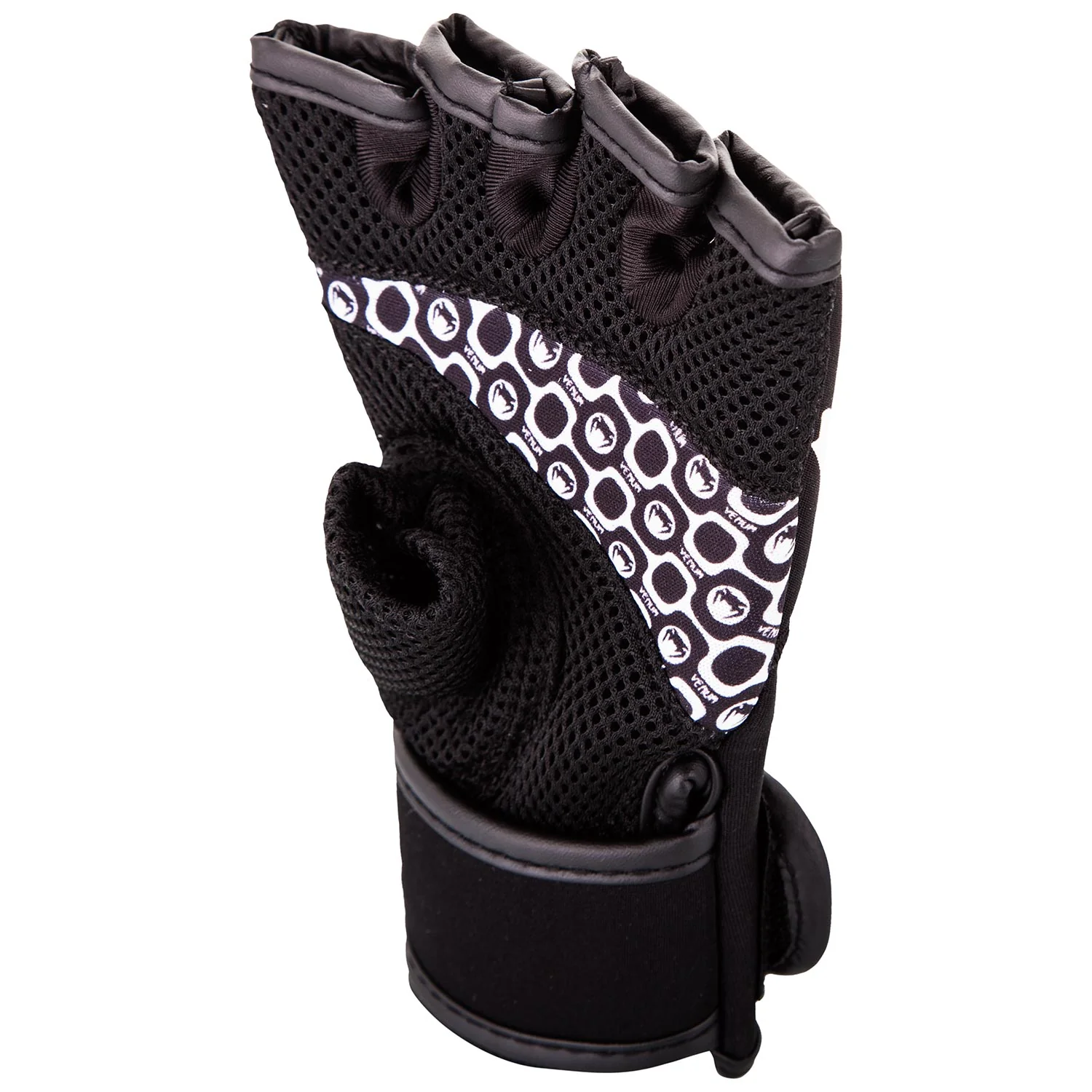 Venum Aero Body Fitness Gloves - Black/White - Image 3