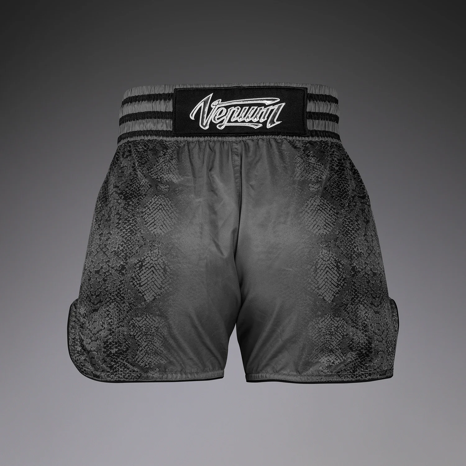Venum Amazonia Women’s Muay Thai Shorts - Dark Grey - Image 3
