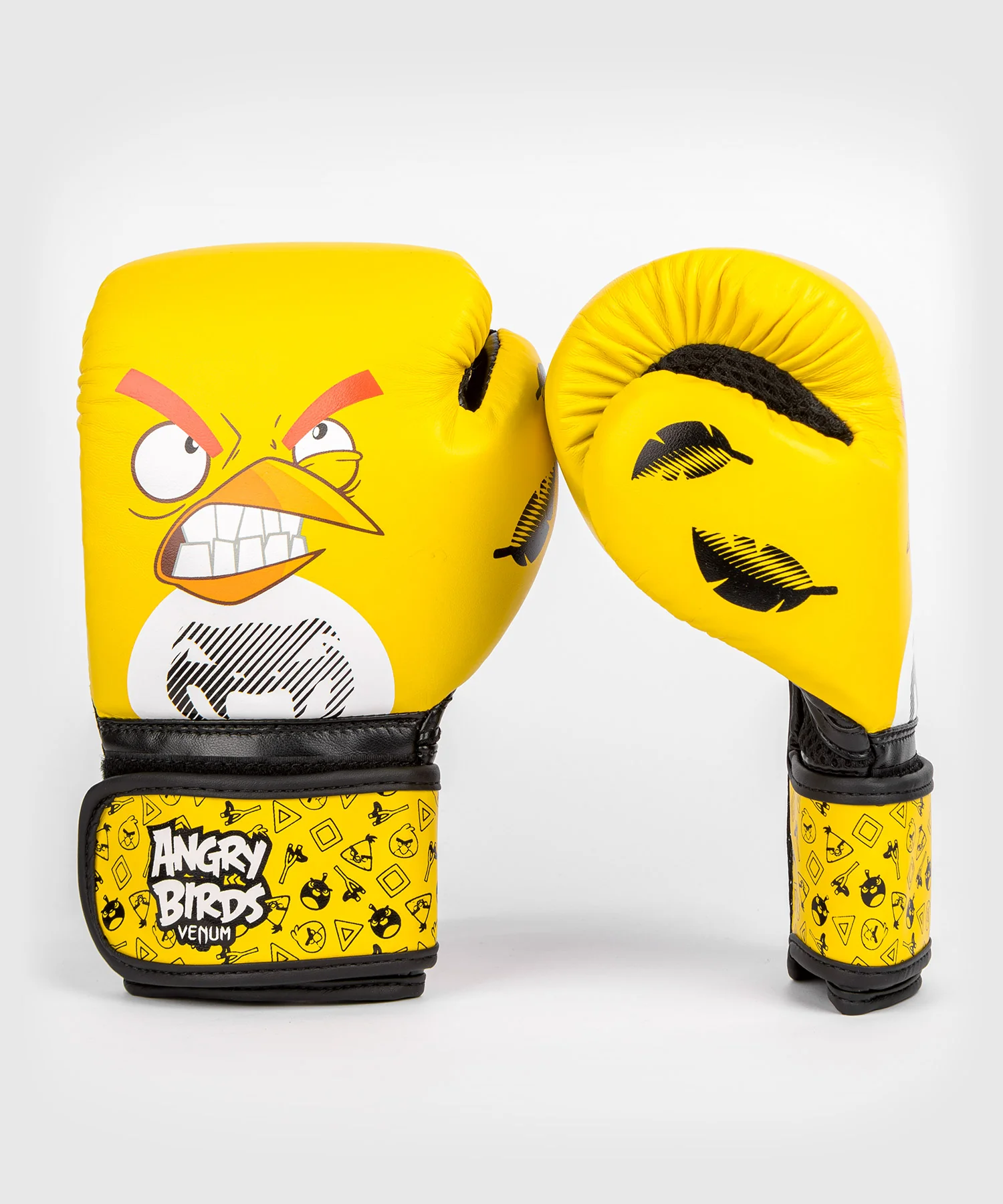 Venum Angry Birds Boxing Gloves - For Kids - Yellow - Image 3