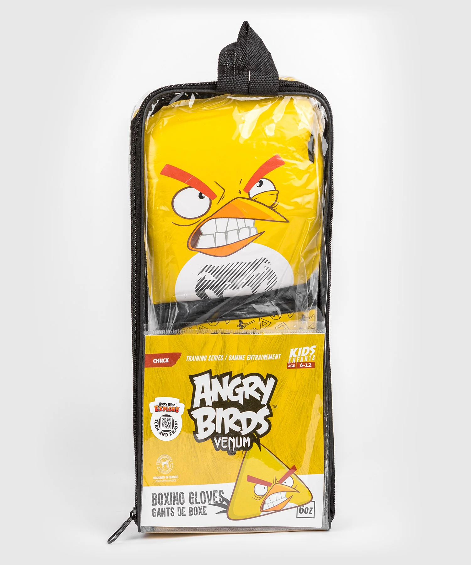 Venum Angry Birds Boxing Gloves - For Kids - Yellow - Image 8