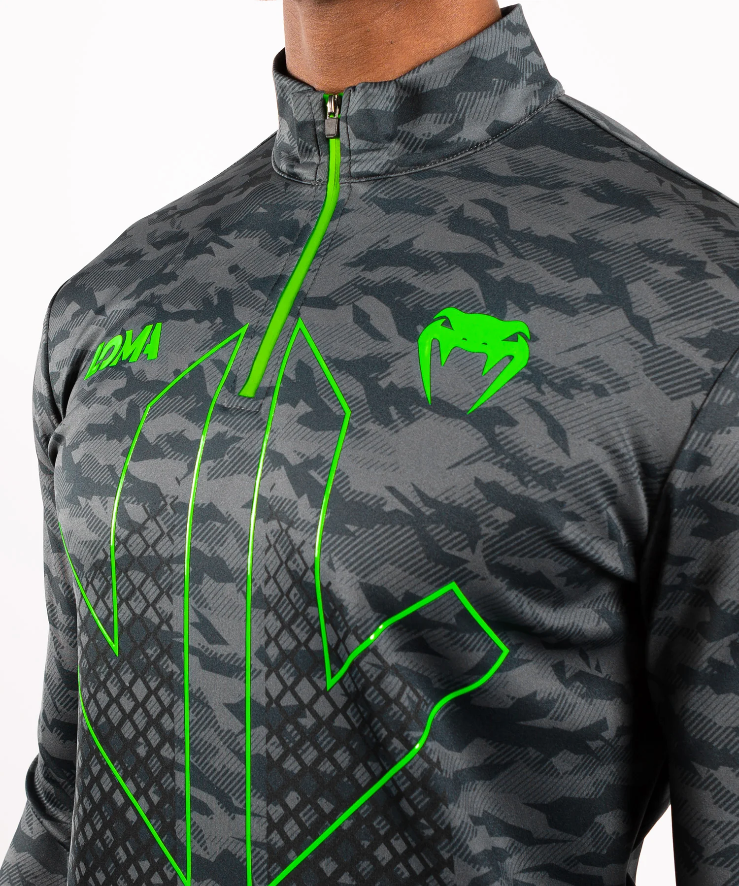 Venum Arrow Loma Signature Collection Collared Zip Sweatshirt - Camo - Image 6