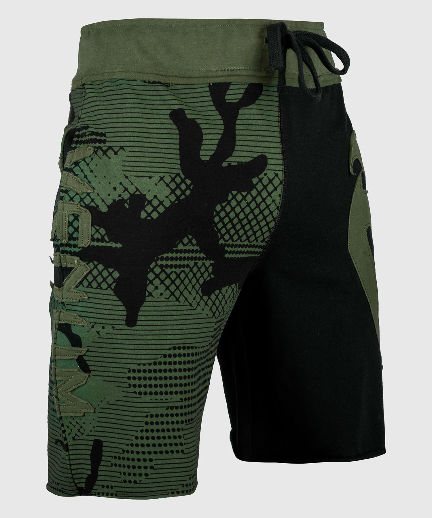 Venum Assault Cotton Shorts - Khaki/Black - Image 3