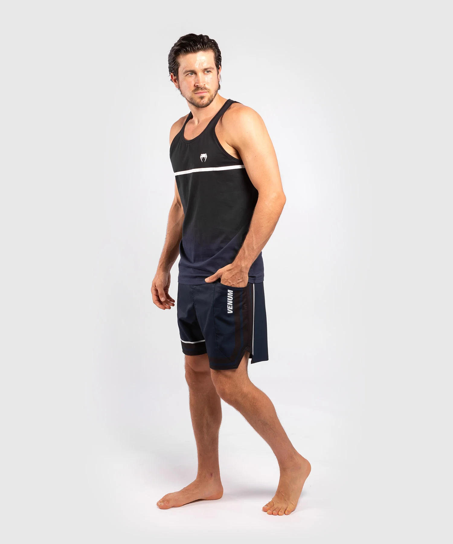 Venum Bali Tank Top – Navy Blue - Image 7