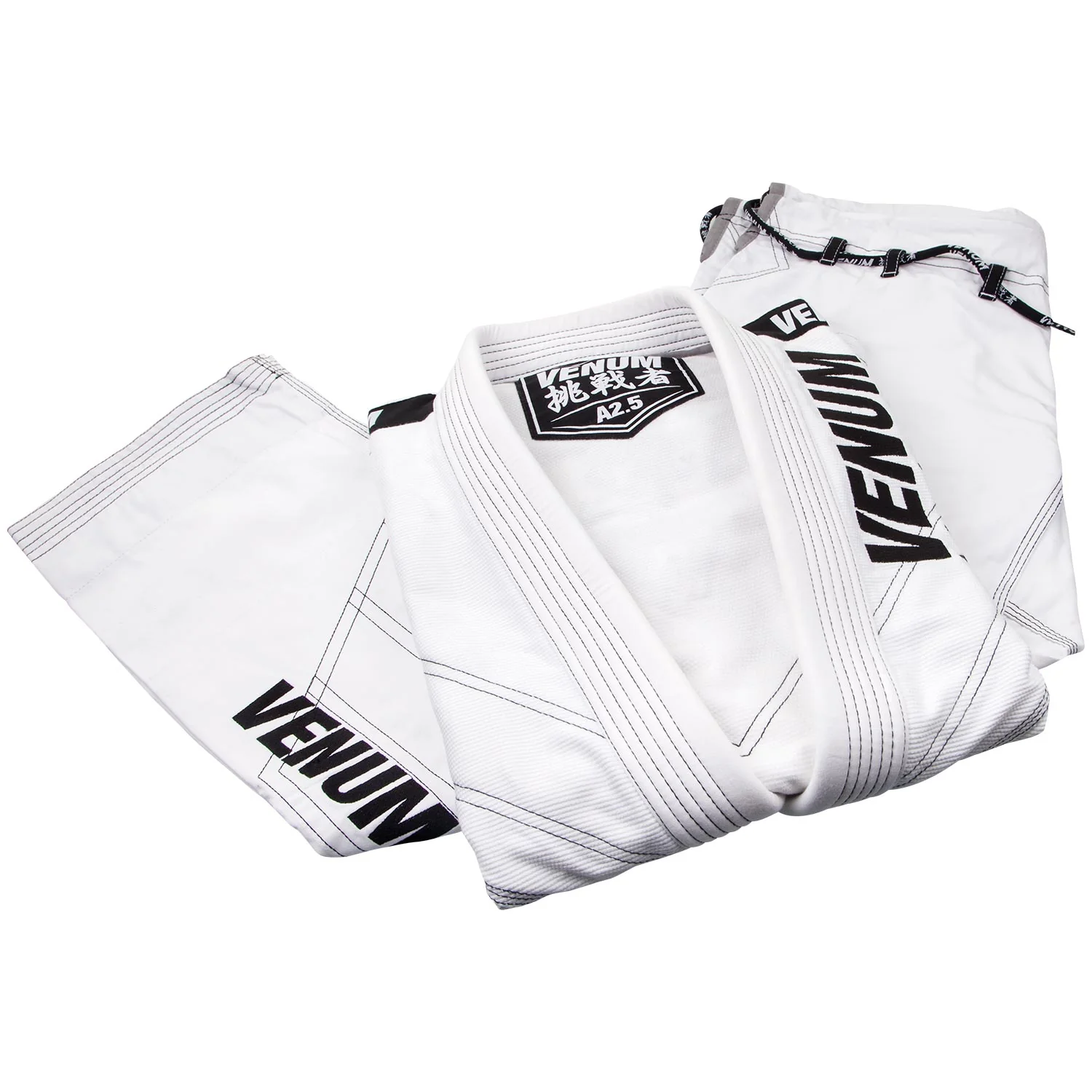 Venum Challenger 4.0 BJJ Gi - (Bag Included) - White - Image 7