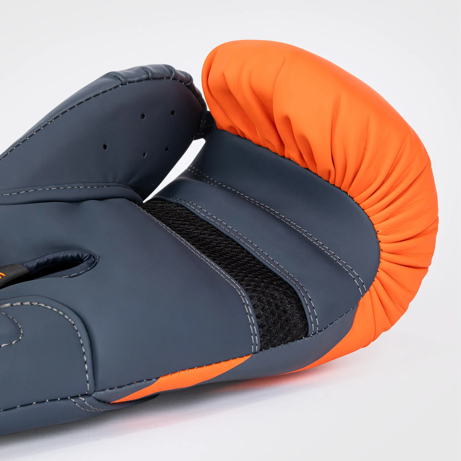 Venum Challenger 4.0 Boxing Gloves - Orange/Navy Blue - Image 5