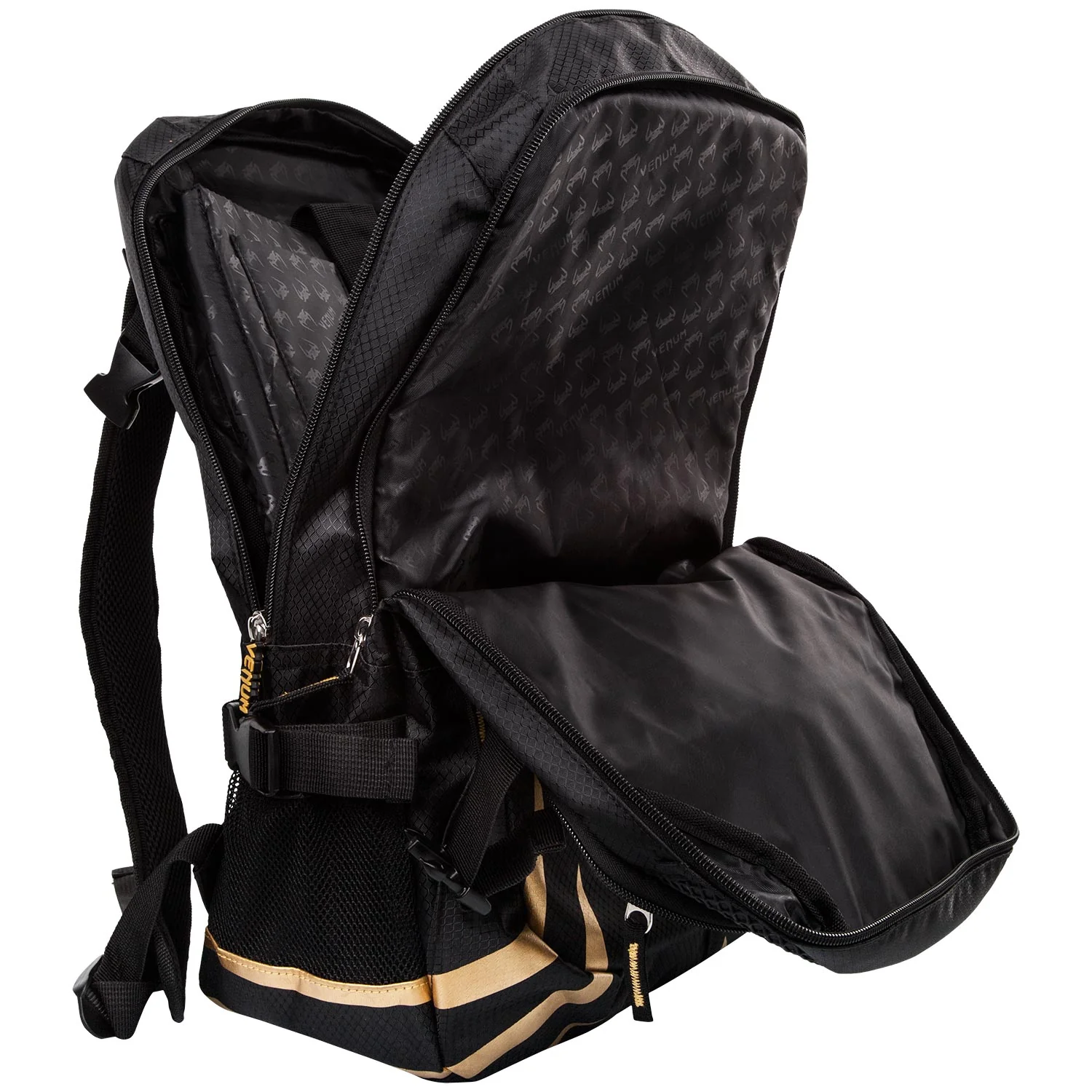 Venum Challenger Pro Backpack - Black/Gold - Image 3
