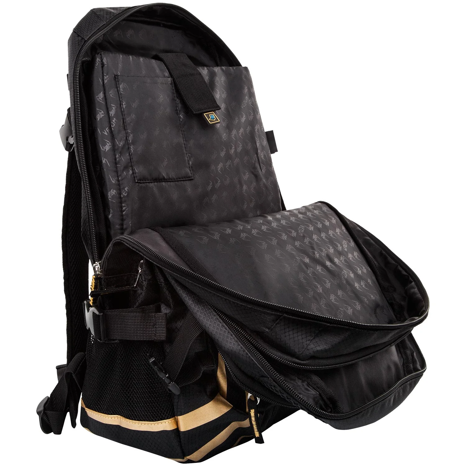 Venum Challenger Pro Backpack - Black/Gold - Image 4