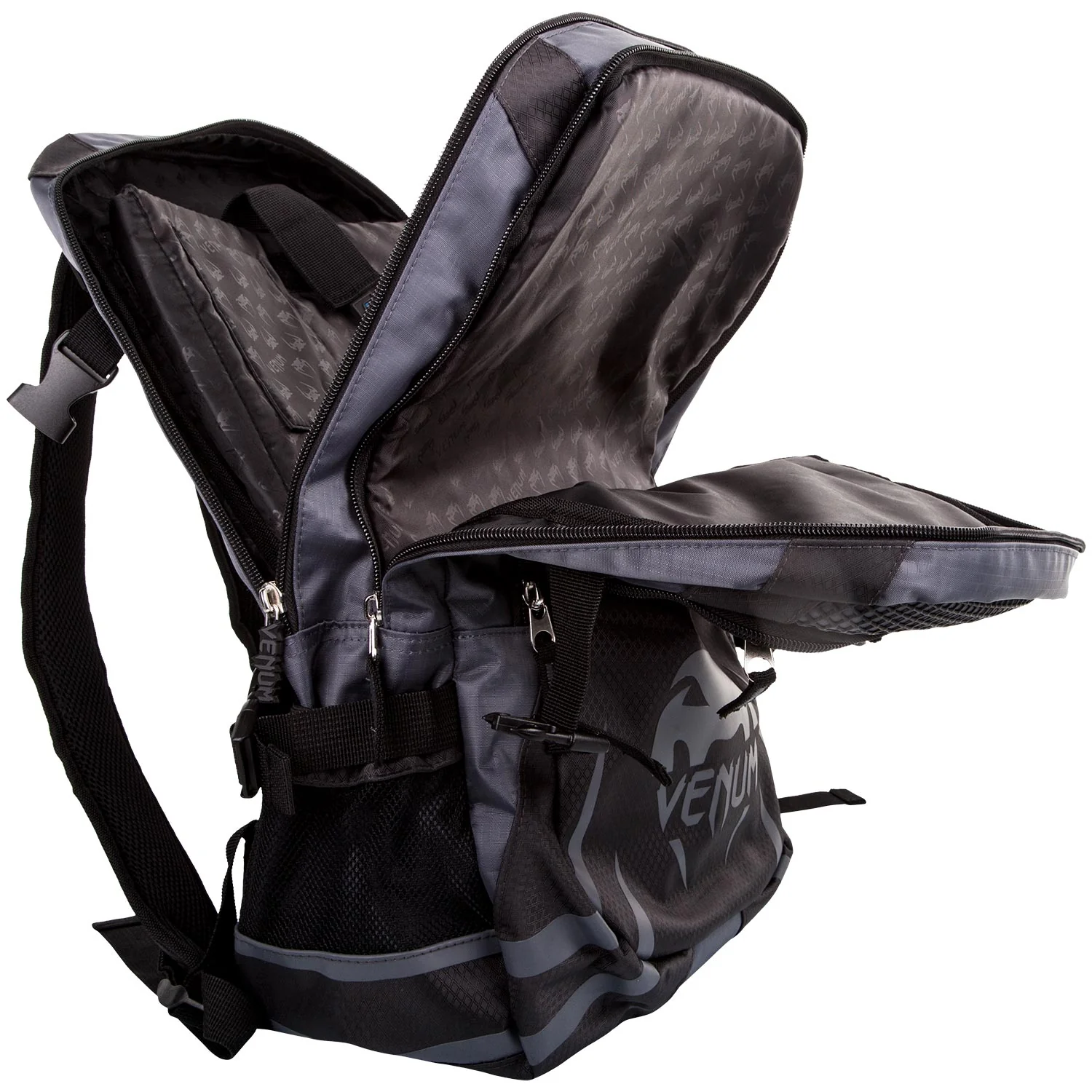 Venum Challenger Pro Backpack - Grey/Grey - Image 3