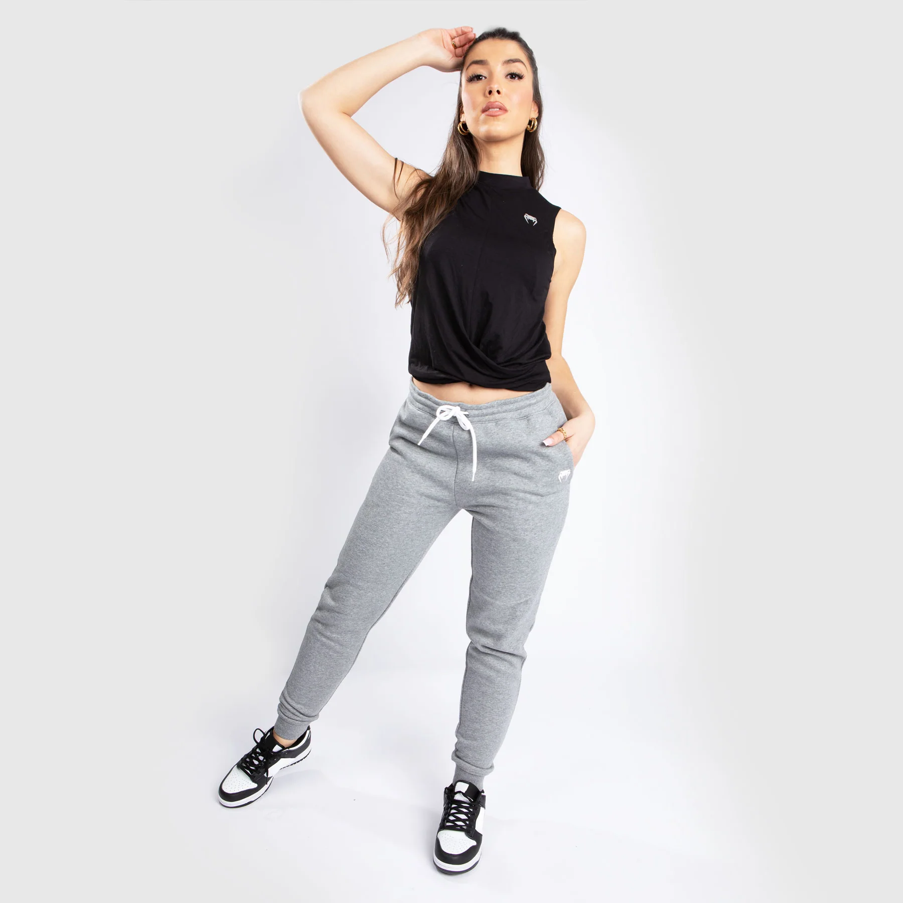 Venum Classic Jogger - For Women - Light Heather Grey - Image 4