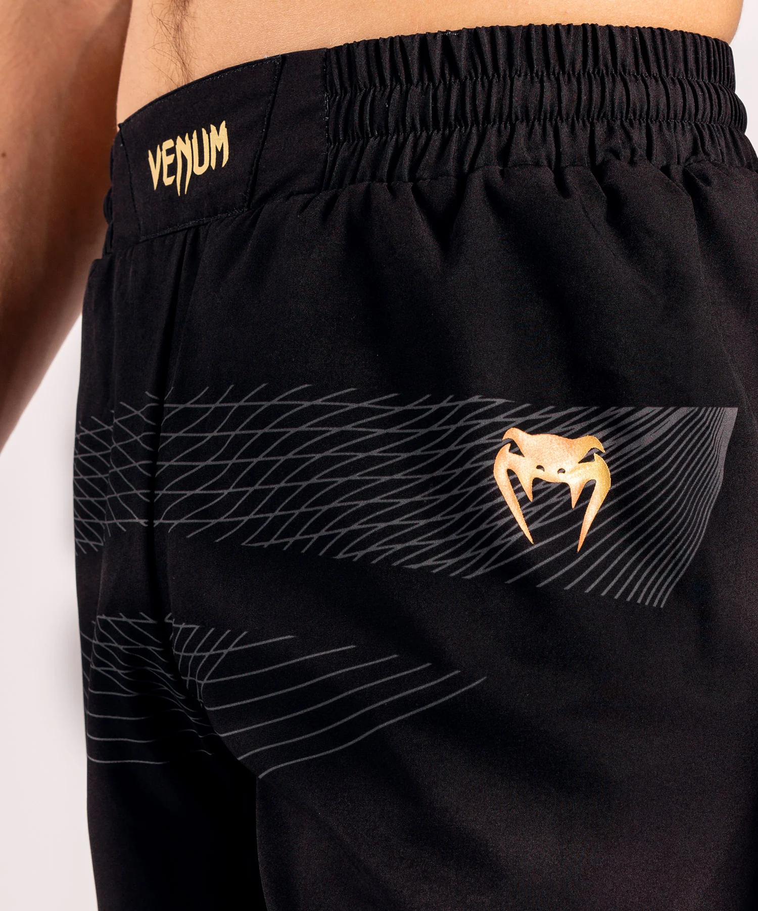 Venum "Club 182" Training Short - Black/Gold - Image 5