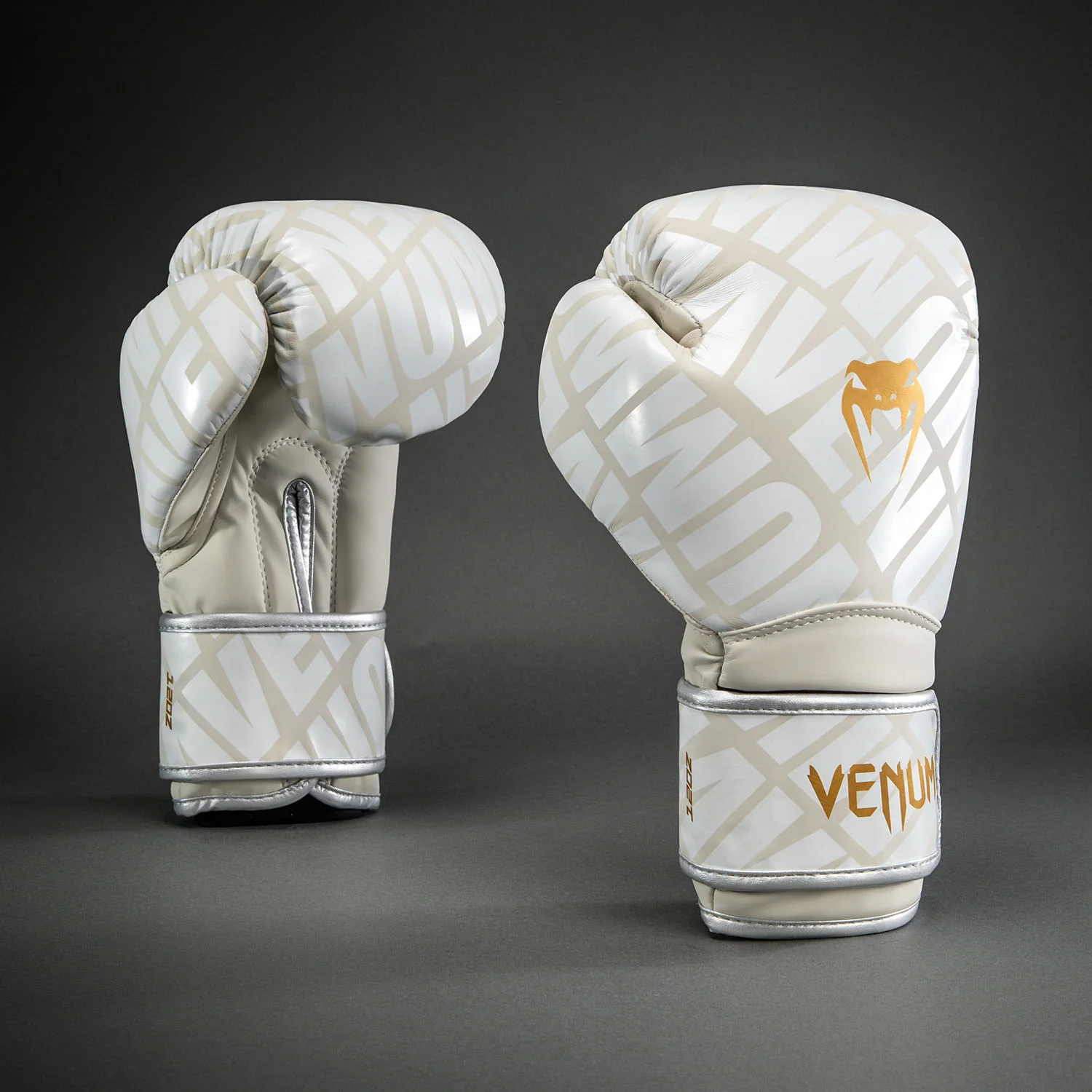Venum Contender 1.5XT Boxing Gloves - Light Beige/White Cream - Image 2