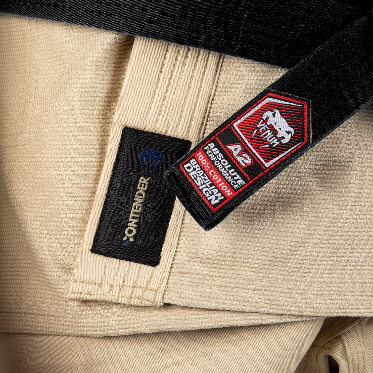 Venum Contender 3.0 Brazilian Jiu Jitsu Gi 380g - Dune - Image 5