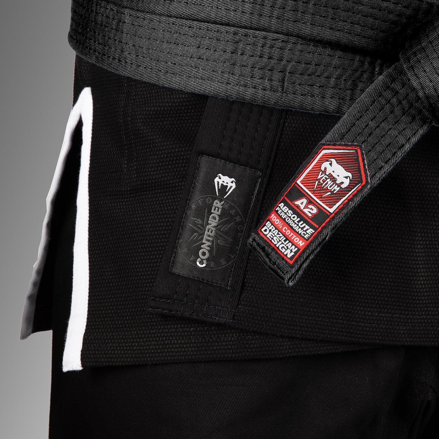 Venum Contender 3.0 Brazilian Jiu Jitsu Gi - Black - Image 6