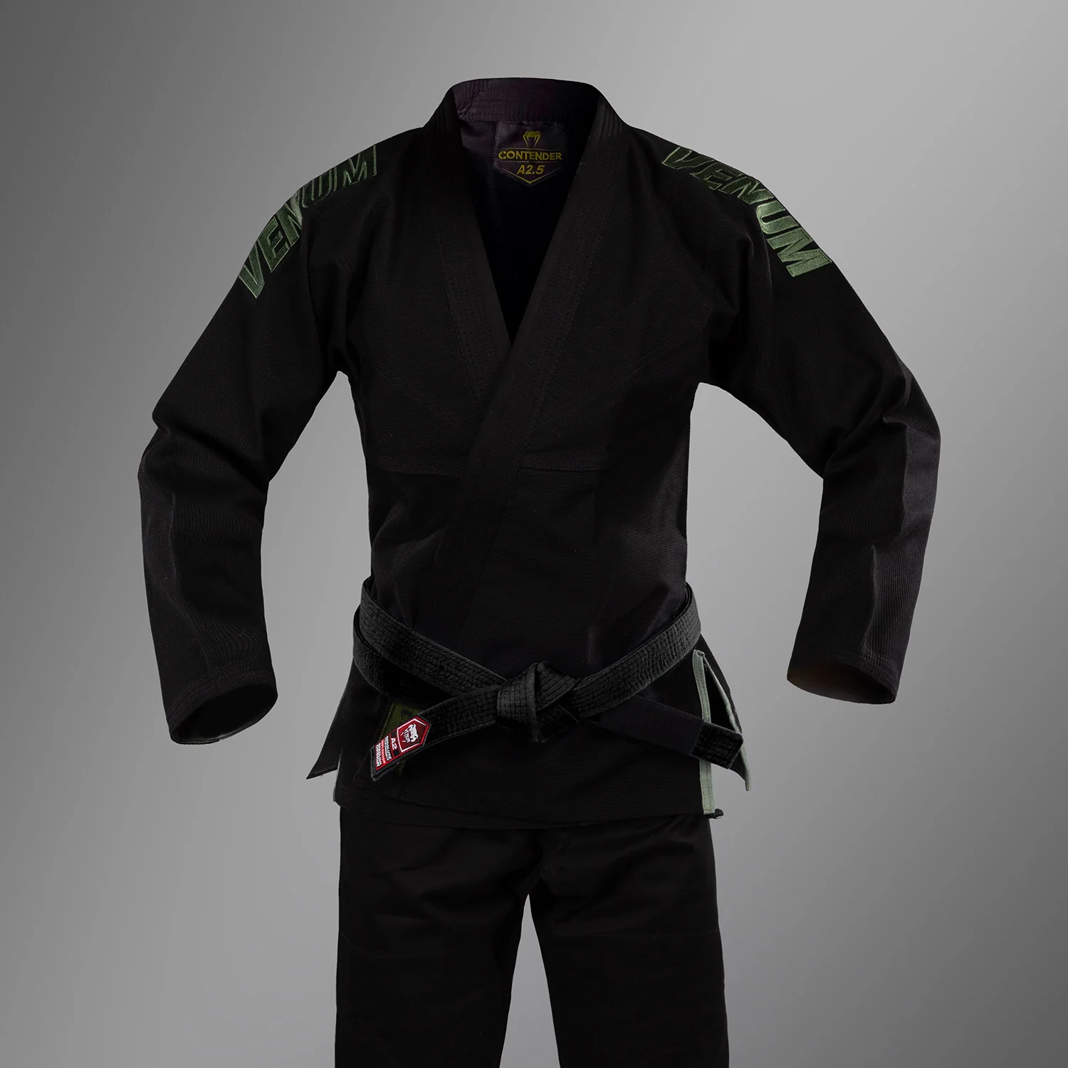 Venum Contender Evo 2.0 Brazilian Jiu Jitsu Gi 380g - Black - Image 2
