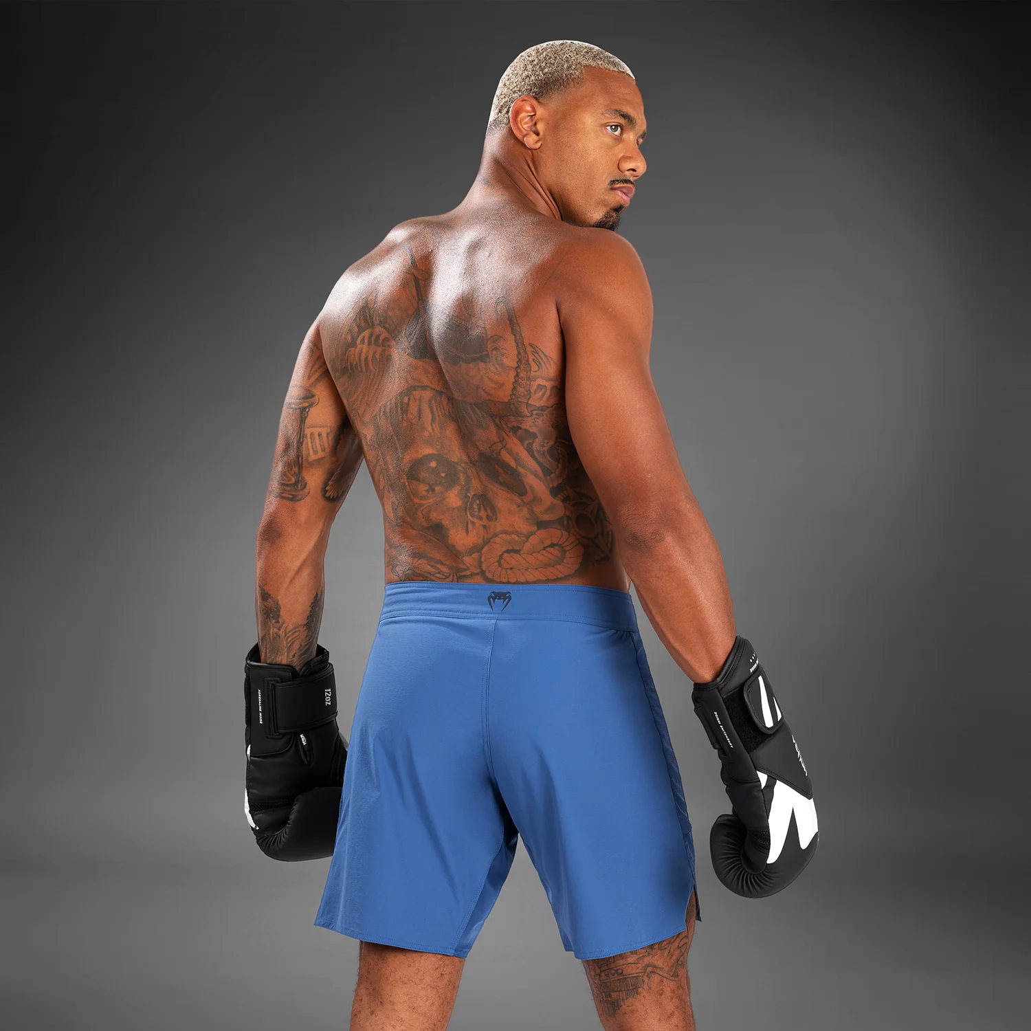 Venum Contender Men’s Fight Shorts - Blue - Image 5