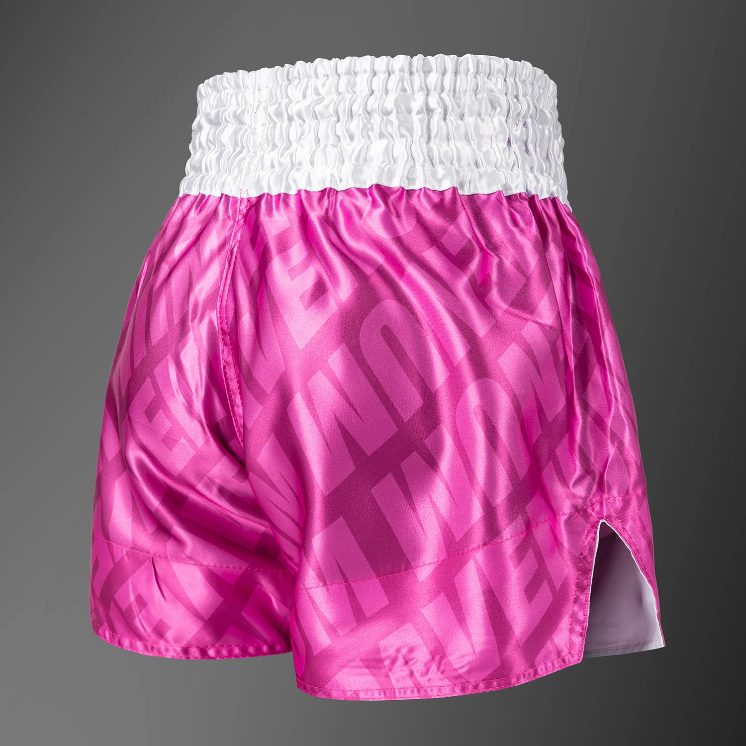 Venum Contender XT Muay Thai Shorts - Candy Pink/ White - Image 3