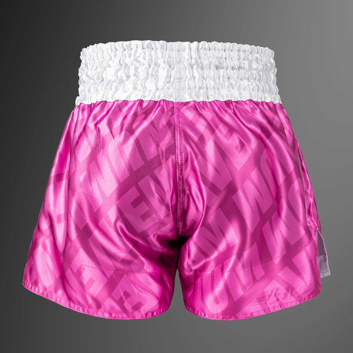 Venum Contender XT Muay Thai Shorts - Candy Pink/ White - Image 4