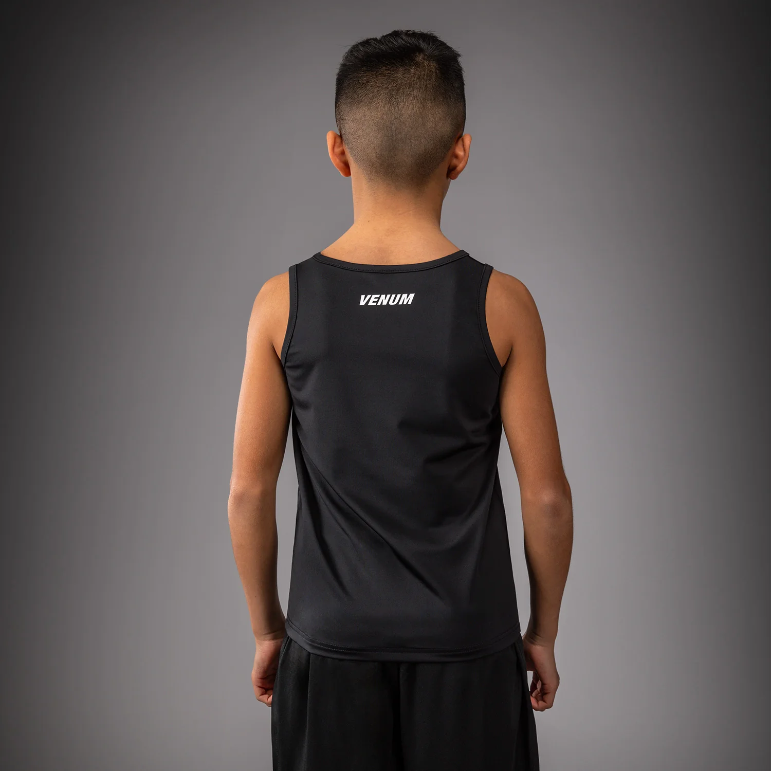 Venum Contender Youth Tank Top - Black/White - Image 4