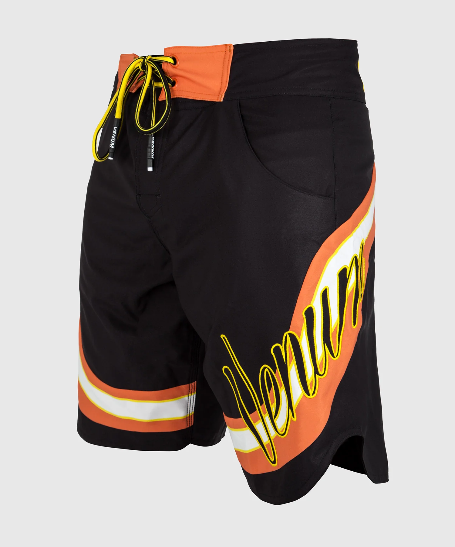 Venum Cutback Boardshorts - Black/Yellow - Image 2