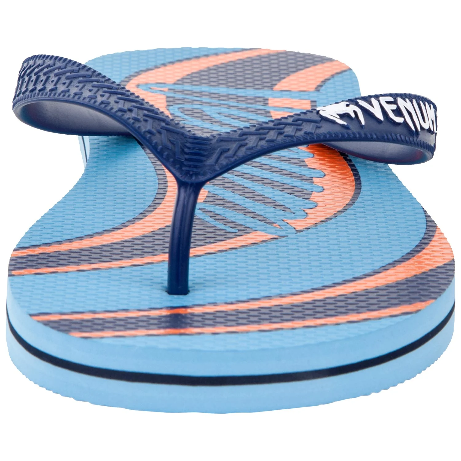 Venum Cutback Sandals - Blue/Orange - Image 4