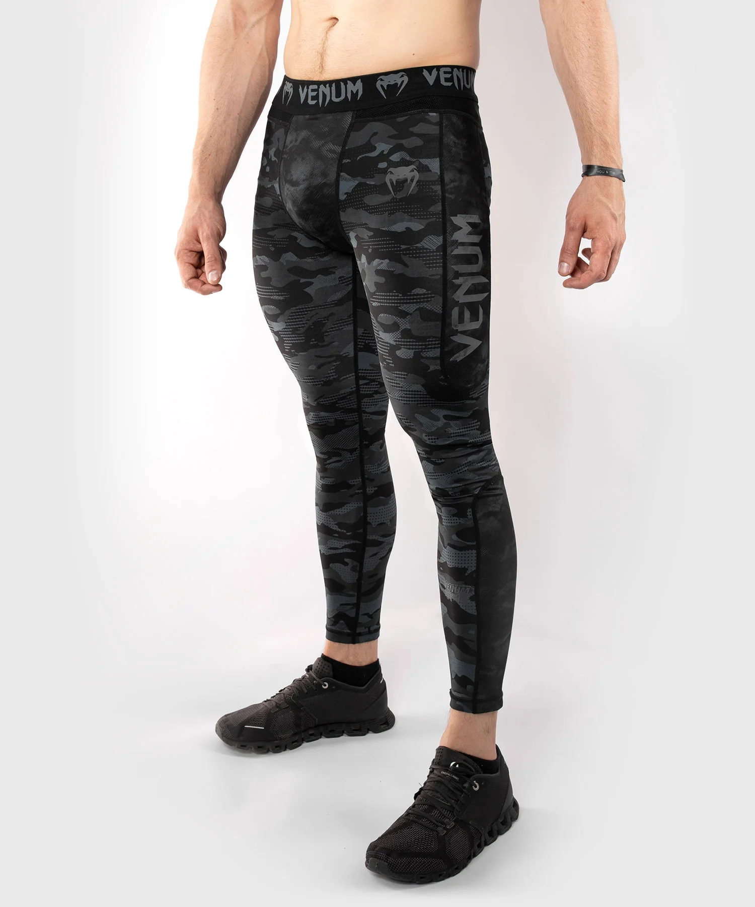 Venum "Defender" Compression Tights - Dark camo - Image 3