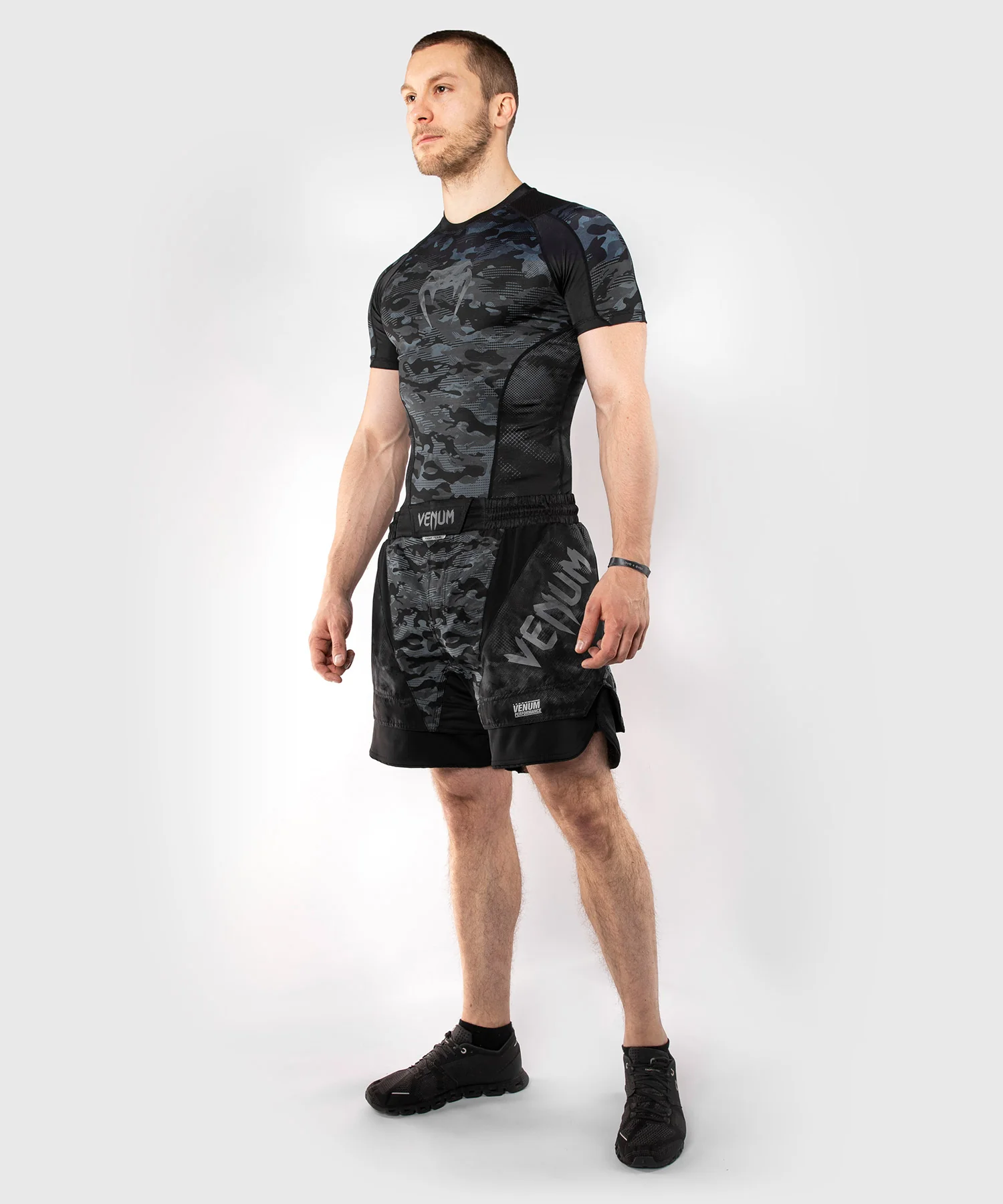 Venum Defender Fightshort - Dark camo - Image 4