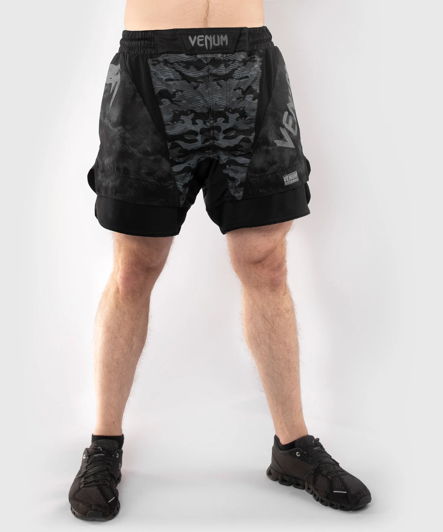 Venum Defender Fightshort - Dark camo - Image 8