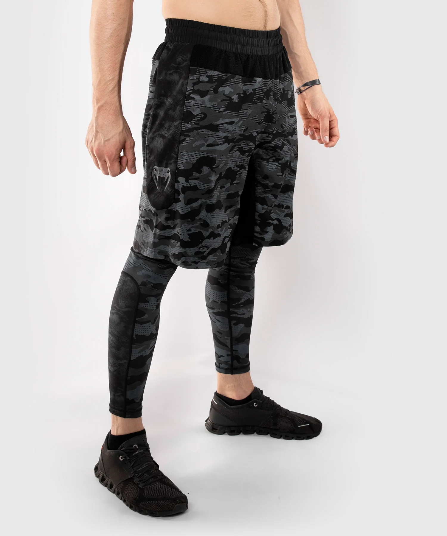 Venum Defender Training Shorts - Dark camo - Image 4