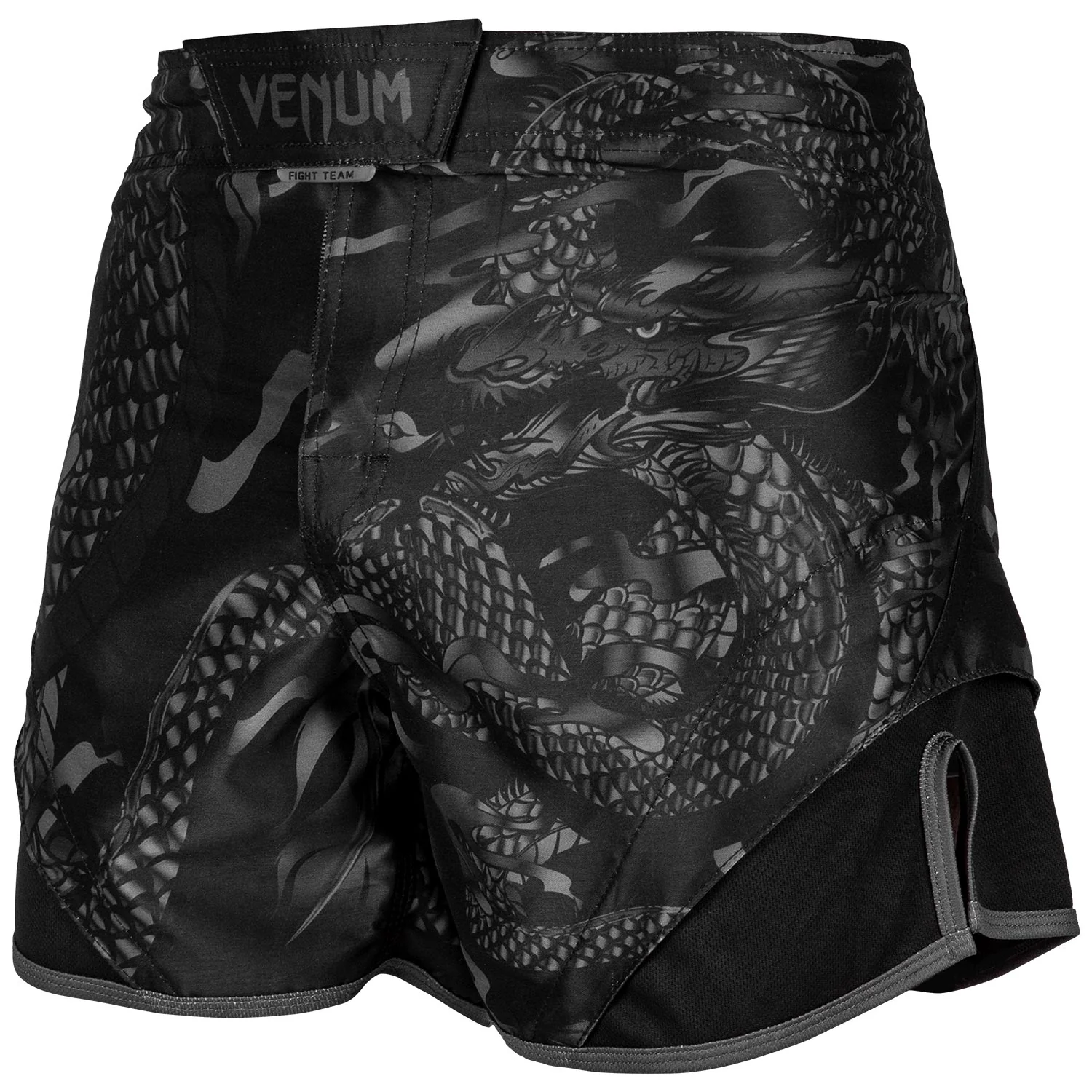 Venum Dragon's Flight Fightshorts - Black/Black - Image 2