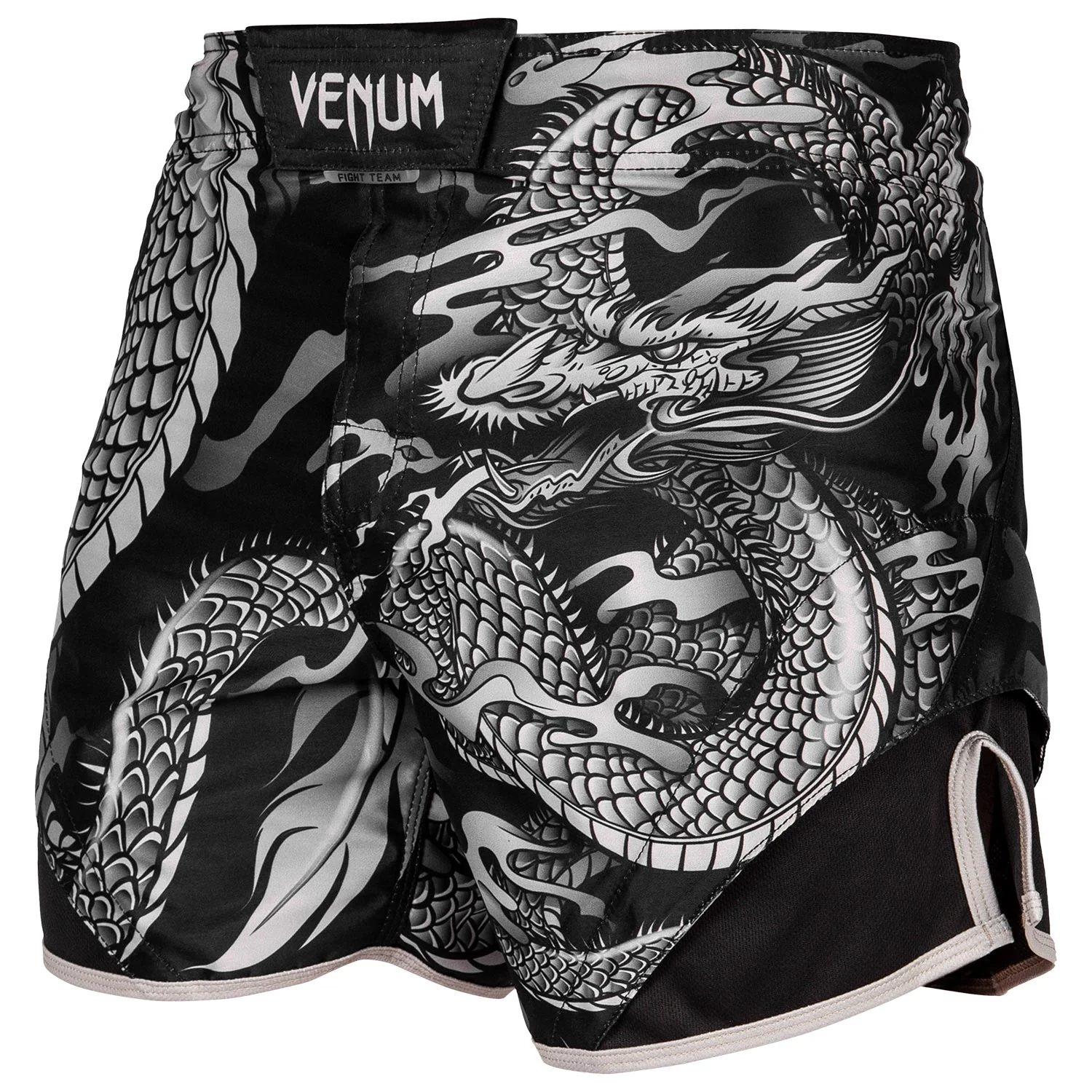 Venum Dragon's Flight Fightshorts - Black/Sand - Image 2