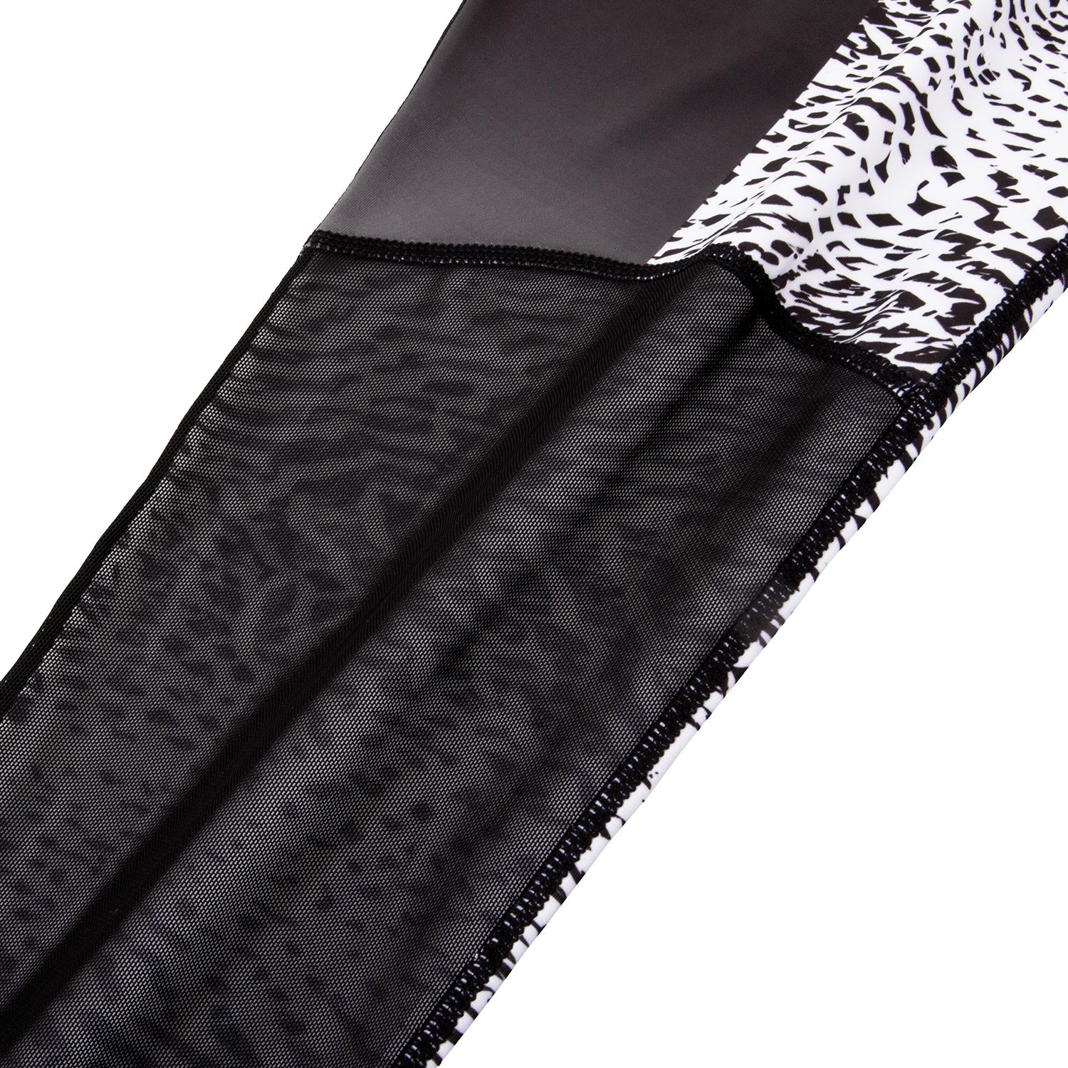 Venum Dune Cropped Leggings - Black/White - Image 6