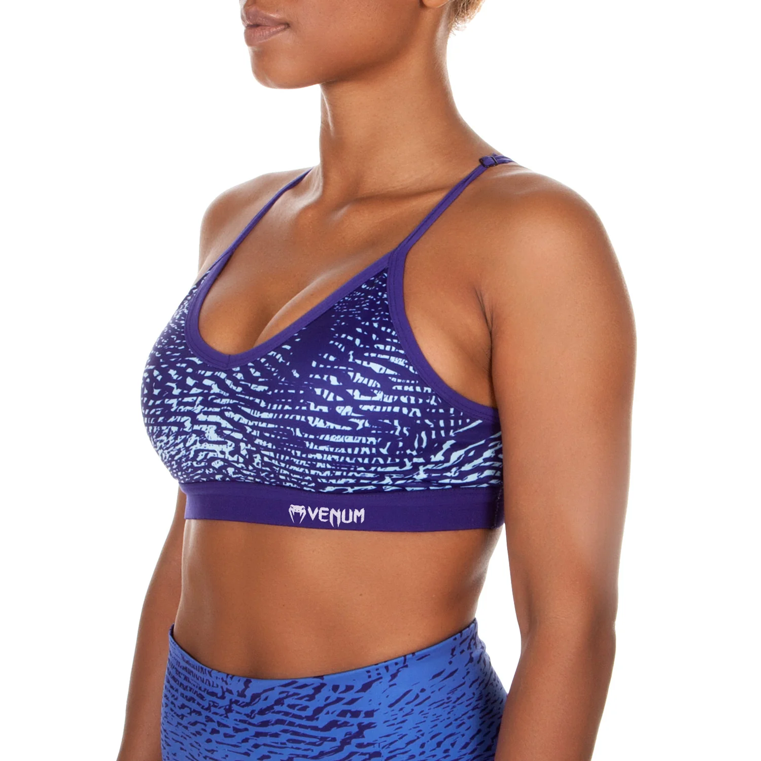 Venum Dune Sports Bra - Dark purple/Light latigo bay - Image 6