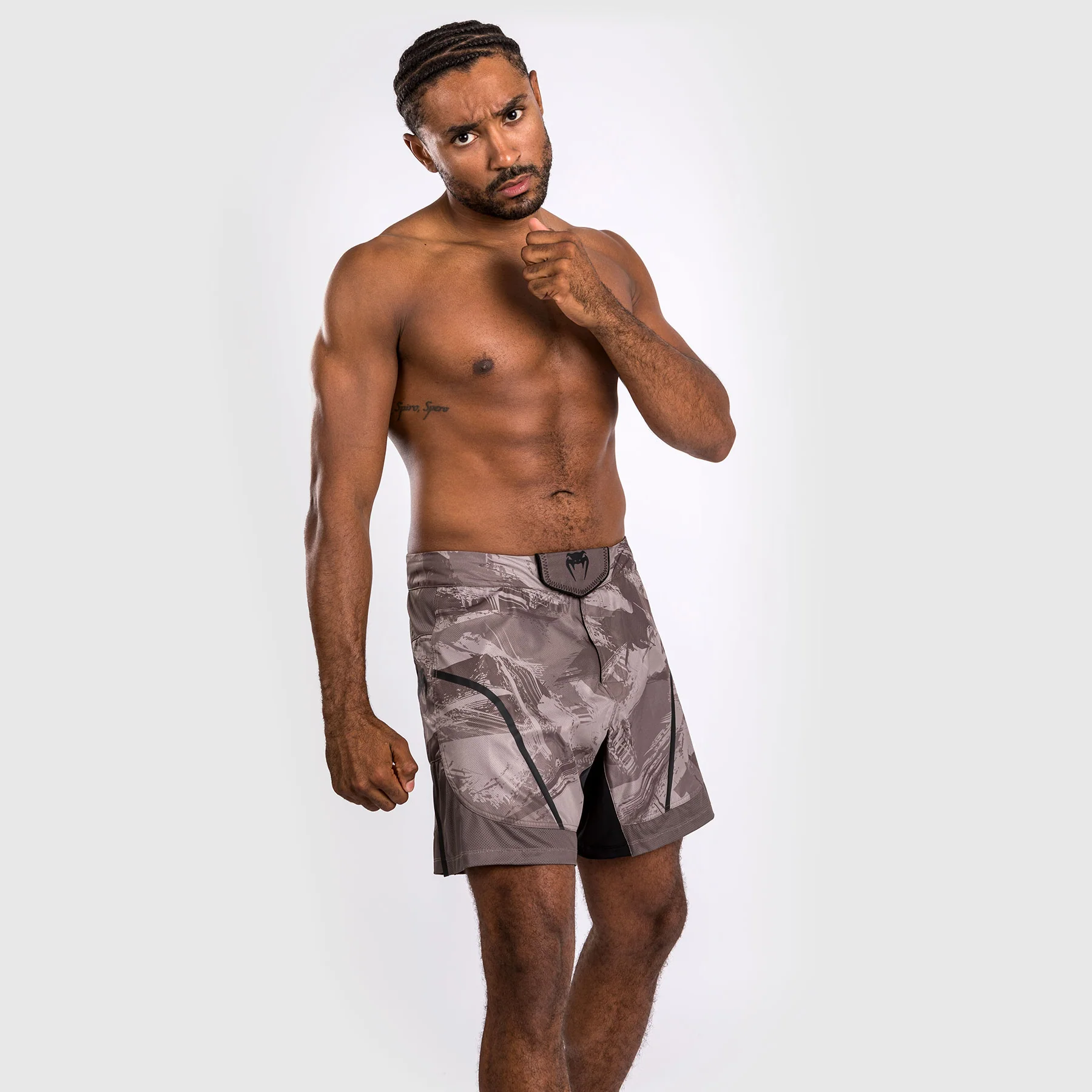 Venum Electron 3.0 Fight Shorts - Sand - Image 3