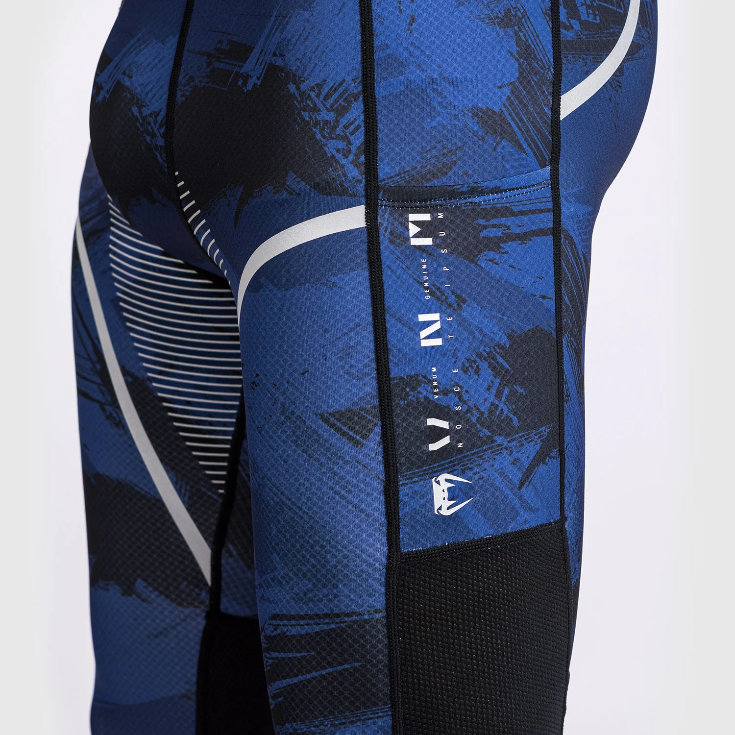 Venum Electron 3.0 Spats - Navy - Image 2