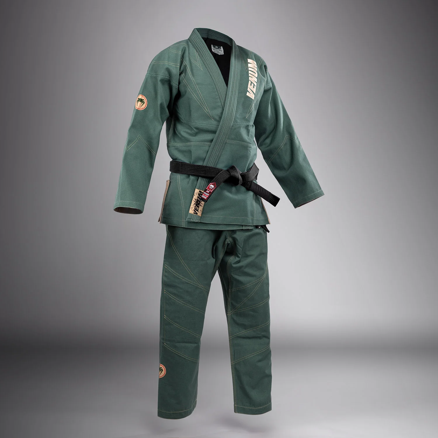 Venum Elite 5.0 - 450 - Brazilian Jiu Jitsu Gi - Forest Green - Image 2