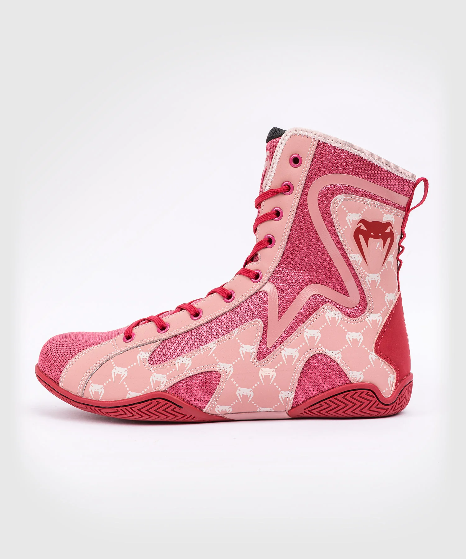 Venum Elite Boxing Shoes - Pink - Image 2