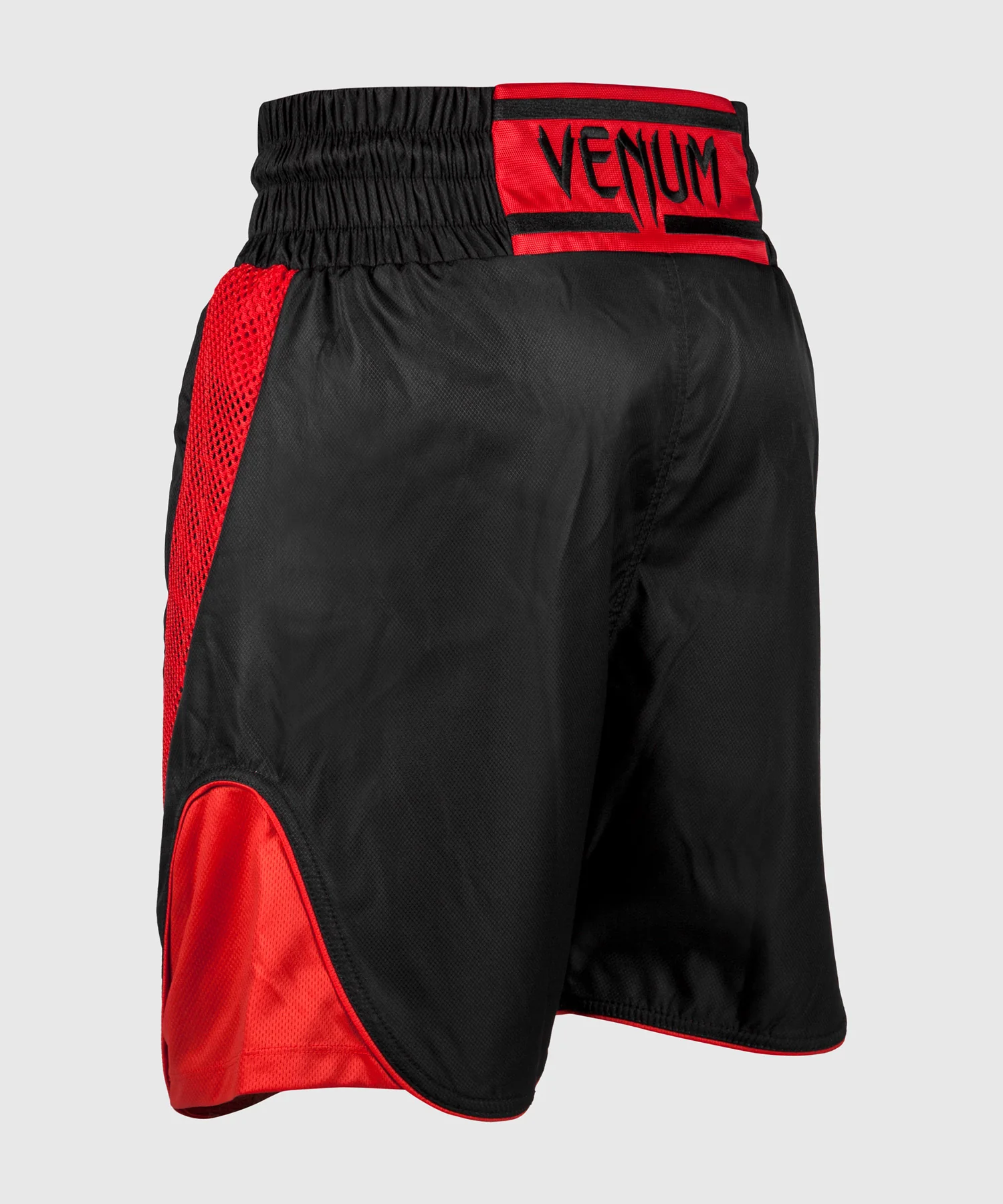 Venum Elite Boxing Shorts - Black/Red - Image 2
