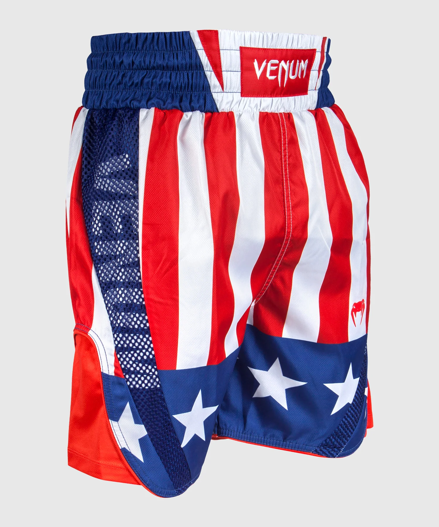 Venum Elite Boxing Shorts - USA - Red/White-Blue - Exclusive - Image 3